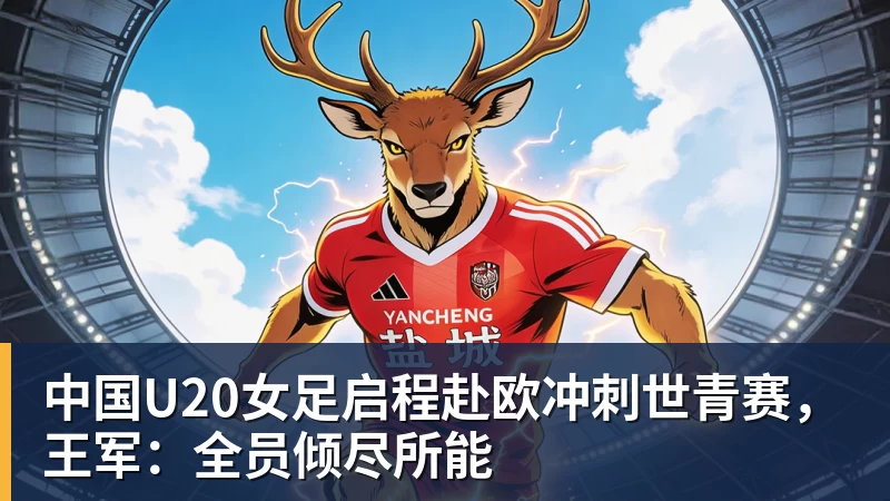 中国U20女足启程赴欧冲刺世青赛，王军：全员倾尽所能