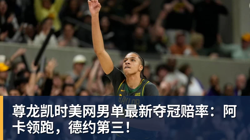 尊龙凯时美网男单最新夺冠赔率：阿卡领跑，德约第三！